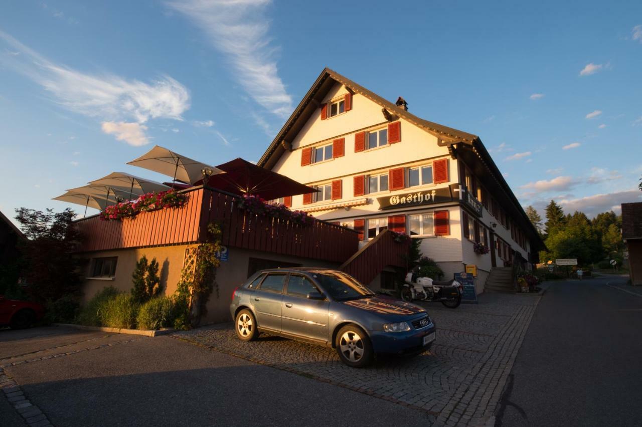 Gasthof Kreuz Bildstein Exterior photo